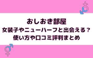 おしおき部屋は女装子やニューハーフと出会える？。